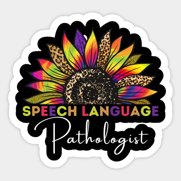 Speech Language Pathologist SLP Sticker by The WYLD Tribe